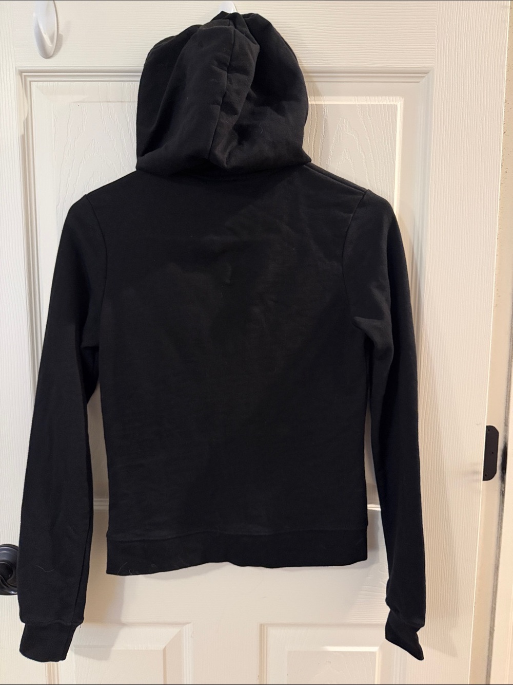Paul Frank vintage 2005 Black Zip-Up Hoodie with Pink-Accented Skull Patch - Picture 11 of 11